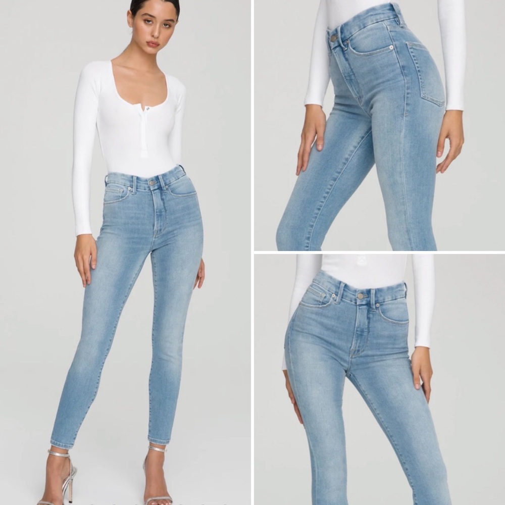 Good American Good Waist Blue629 10